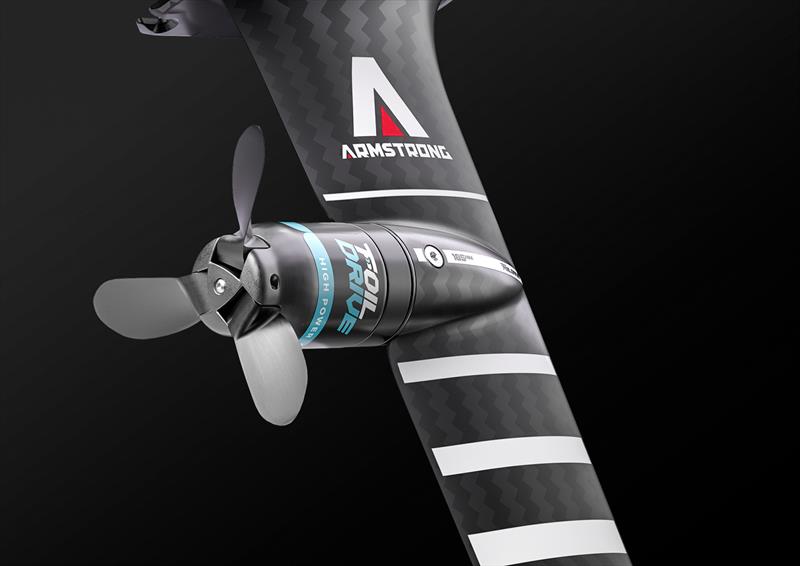Armstrong carbon mast and foil drive - October 2025 - photo © Armstrong Foils