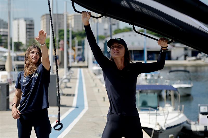 Mubadala Brazil SailGP Team and Nas Mares host the Driving Change - Foiling Clinic Rio ahead of the ENEL Rio Sail Grand Prix - April 08, 2026 - photo © Alexandre Loureiro/SailGP