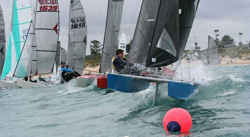Arrow catamaran start at Warrnambool photo copyright Arrow class association taken at  and featuring the Arrow class