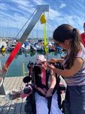 'Sip and Puff' sailboat making anything possible at Mylor Sailability thanks to MissIsle © Mylor Sailing School