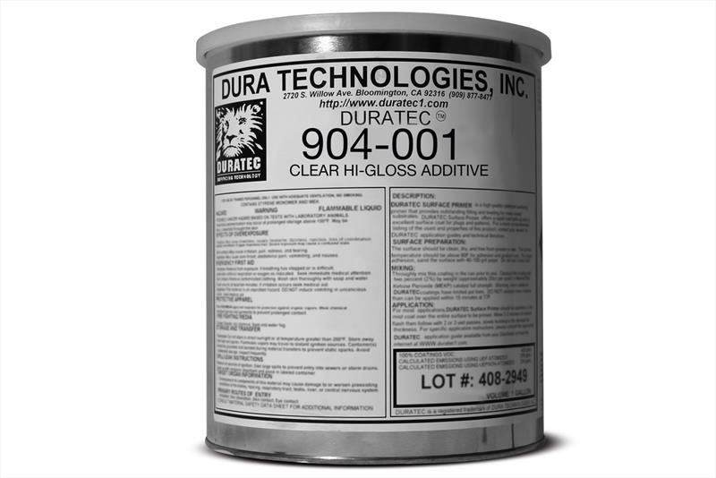 Duratec Hi-Gloss Additive #904-001 - photo © Hawkeye Industries