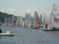 Racing at the B14 Nationals in Plymouth © Dawn Barnsley-Dale