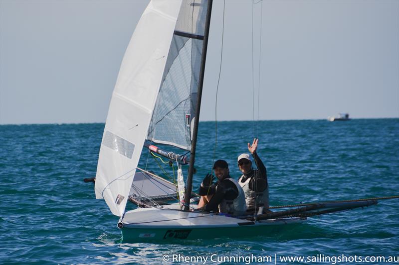 B14 World Championships on Port Phillip Bay photo copyright Rhenny Cunningham / www.sailingshots.com.au taken at McCrae Yacht Club and featuring the B14 class