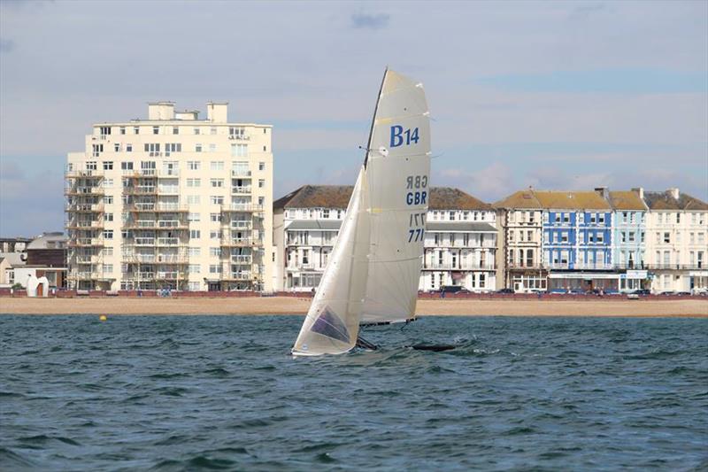 Gul B14 TT at Eastbourne photo copyright Ben Daigneault taken at Eastbourne Sovereign Sailing Club and featuring the B14 class