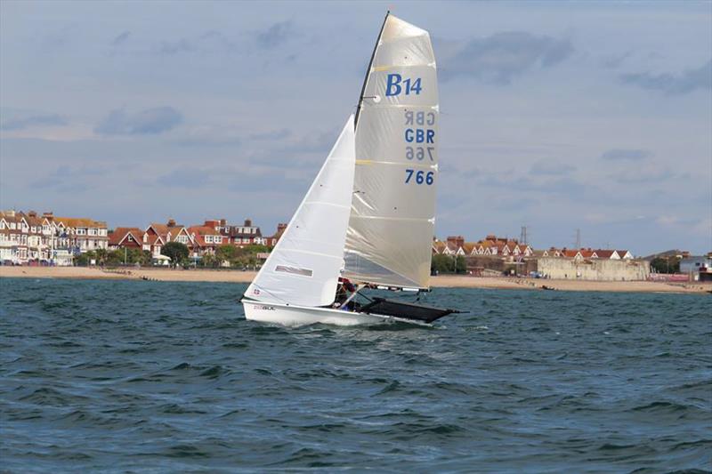 Gul B14 TT at Eastbourne photo copyright Ben Daigneault taken at Eastbourne Sovereign Sailing Club and featuring the B14 class
