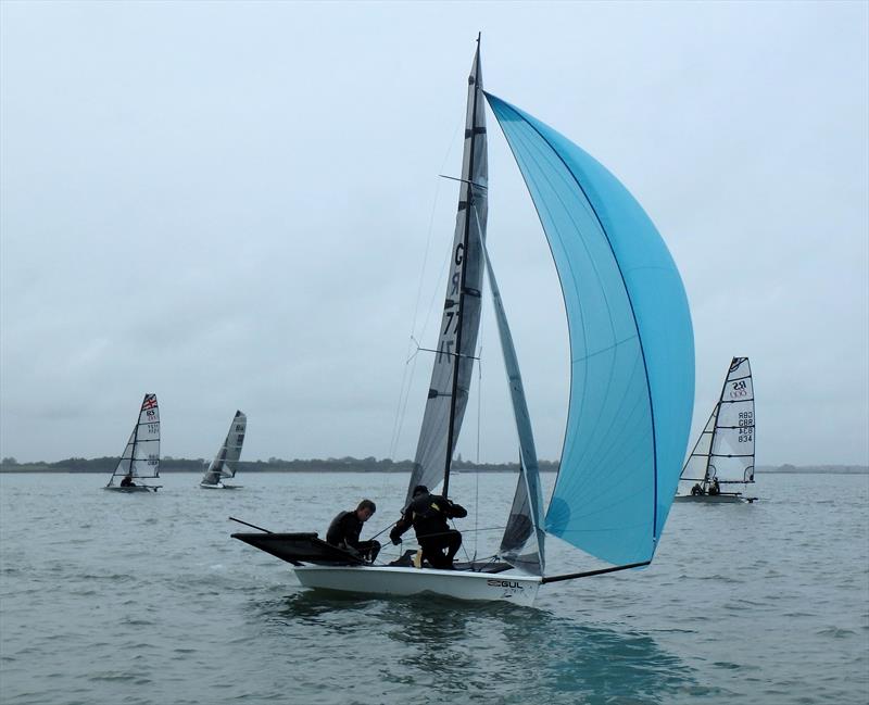 GUL B14 TT Series at Brightlingsea Skiff Fest photo copyright BSC taken at Brightlingsea Sailing Club and featuring the B14 class