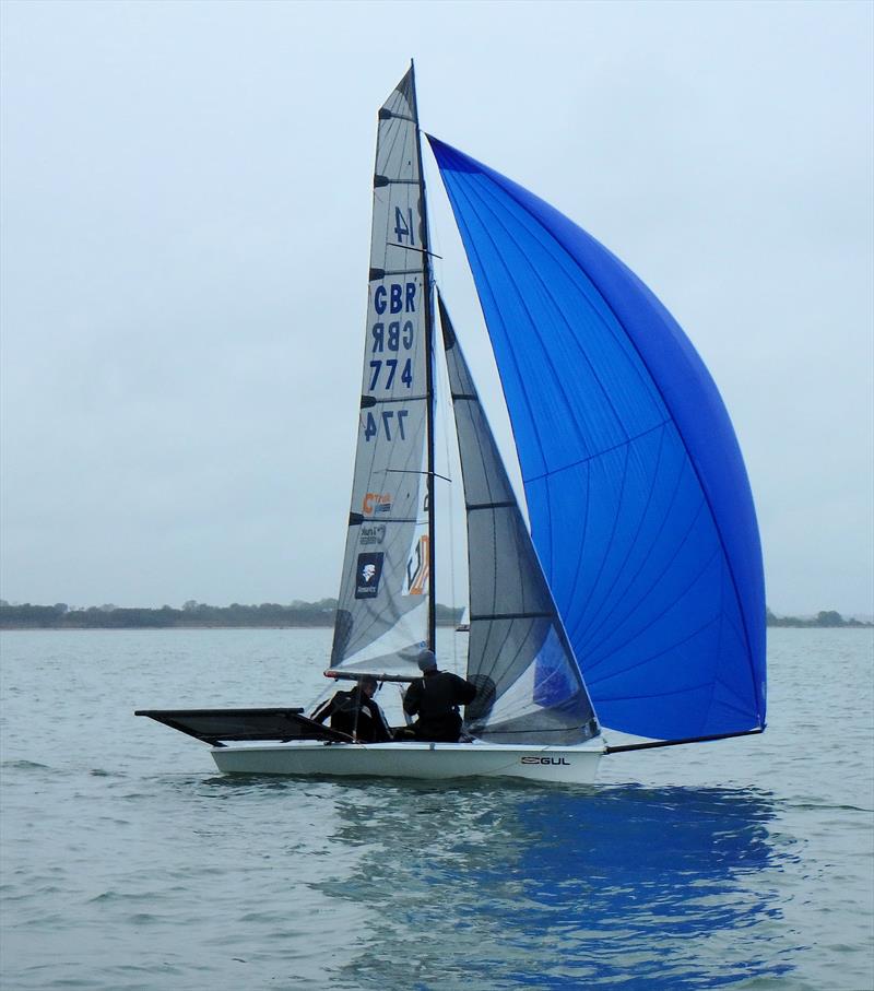 GUL B14 TT Series at Brightlingsea Skiff Fest photo copyright BSC taken at Brightlingsea Sailing Club and featuring the B14 class