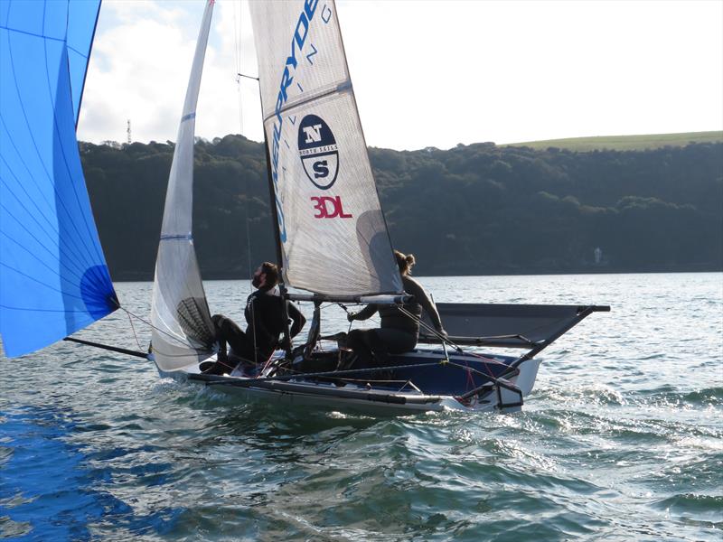Allspars Final Fling 2021 in Plymouth photo copyright Keith Davies taken at Royal Western Yacht Club, England and featuring the B14 class