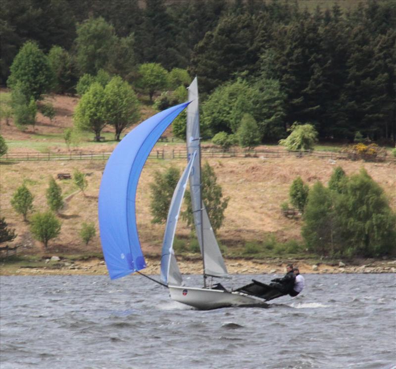 B14s at Derwent Reservoir photo copyright Tim Olin / www.olinphoto.co.uk taken at Derwent Reservoir Sailing Club and featuring the B14 class