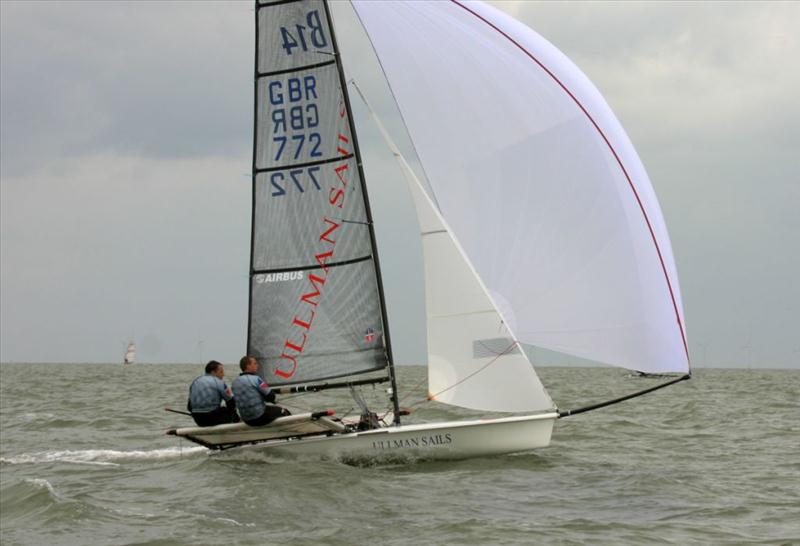 B14s at Whitstable photo copyright Nick Champion / www.championmarinephotography.co.uk taken at Whitstable Yacht Club and featuring the B14 class
