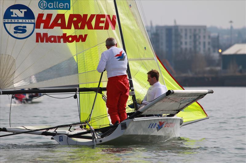 B14s at the Hoo Freezer photo copyright Mark Bloomfield taken at Hoo Ness Yacht Club and featuring the B14 class