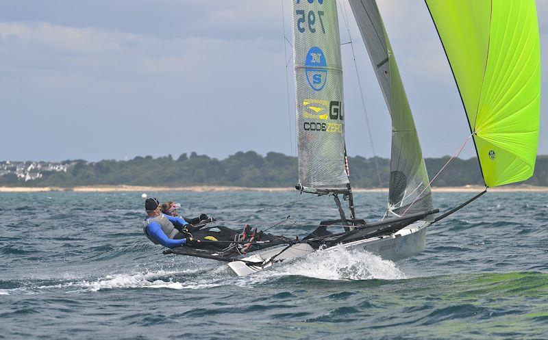 Day 3 of B14 European Championships at Carnac photo copyright B14 Class taken at Yacht Club de Carnac and featuring the B14 class