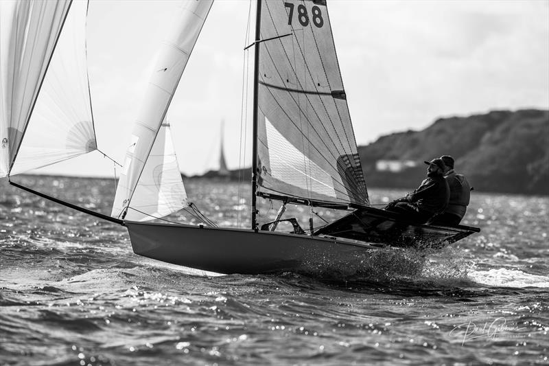 B14s at the Allspars Final Fling photo copyright Paul Gibbins Photography taken at Royal Western Yacht Club, England and featuring the B14 class