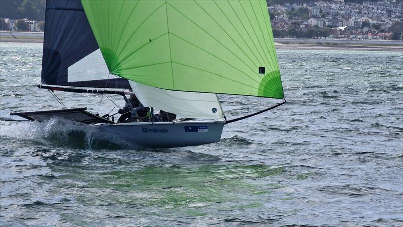 North Sails Seavolution B14 Nationals 2025 at Mumbles Day 1 photo copyright Annick Wilks taken at Mumbles Yacht Club and featuring the B14 class
