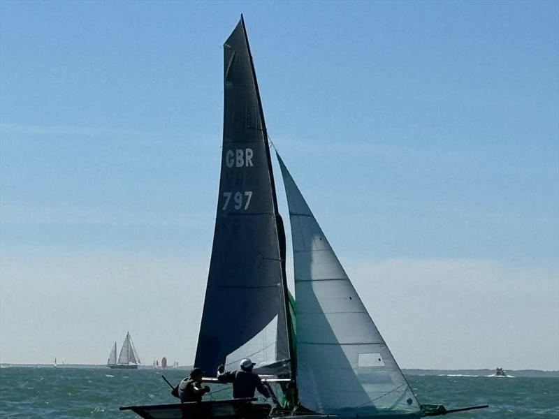 B14 TT at the Stokes Bay Skiff Open photo copyright Amanda Jenks taken at Stokes Bay Sailing Club and featuring the B14 class