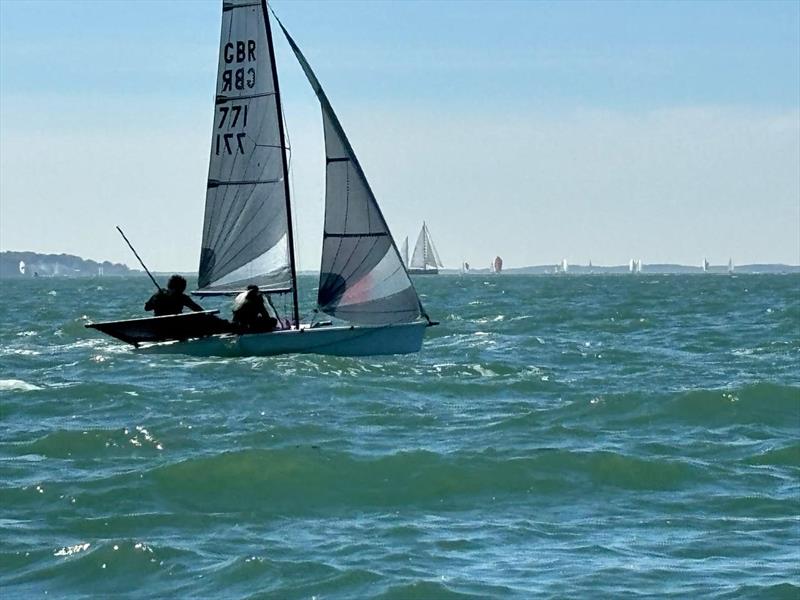 B14 TT at the Stokes Bay Skiff Open photo copyright Amanda Jenks taken at Stokes Bay Sailing Club and featuring the B14 class