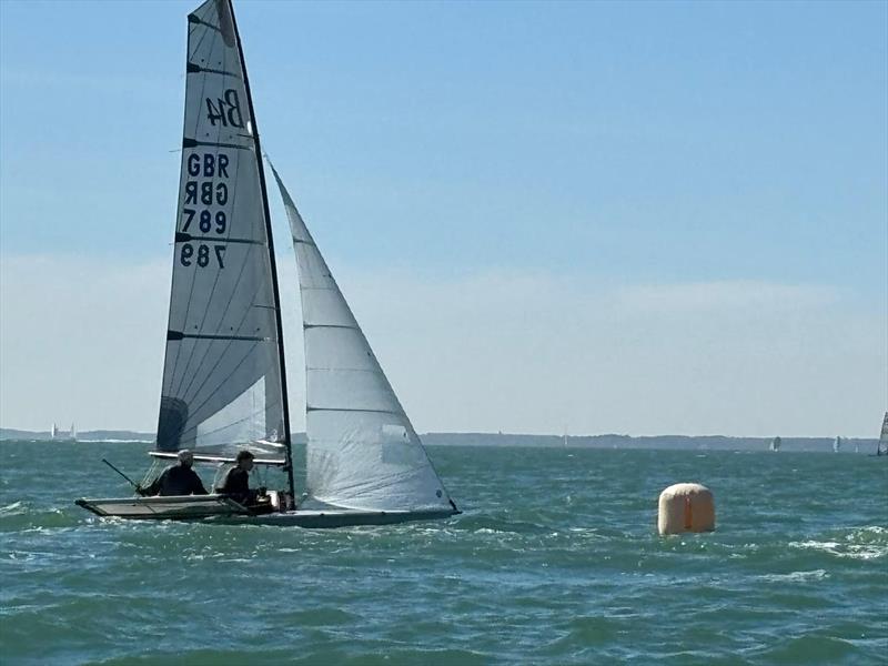 B14 TT at the Stokes Bay Skiff Open photo copyright Amanda Jenks taken at Stokes Bay Sailing Club and featuring the B14 class