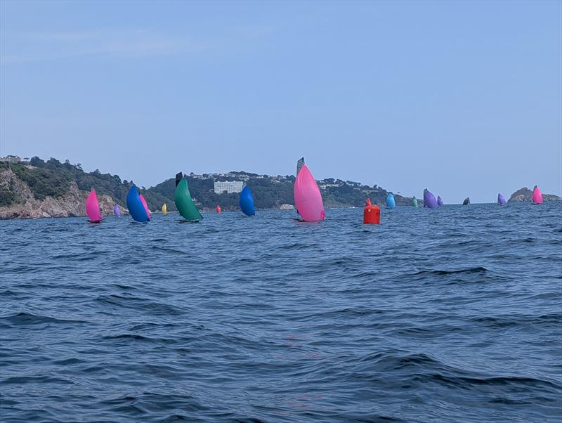 Pathfinder Homes B14 Global Championship at Torbay Day 1 photo copyright Royal Torbay Yacht Club taken at Royal Torbay Yacht Club and featuring the B14 class