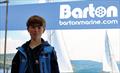 Ralph Hadley on the Barton stand at the RYA Dinghy and Watersports Show