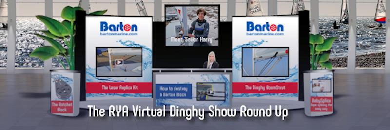 Barton virtual RYA Dinghy Show stand photo copyright Barton Marine taken at RYA Dinghy Show and featuring the  class