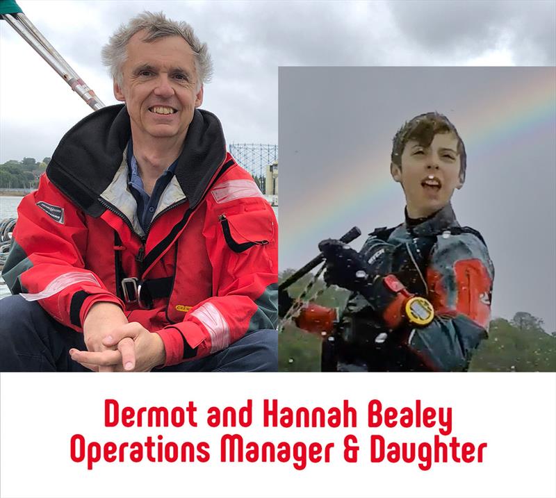 Barton Marine Dinghy Show Talks: Dermot and Hannah Bealey photo copyright Barton Marine taken at RYA Dinghy Show and featuring the  class