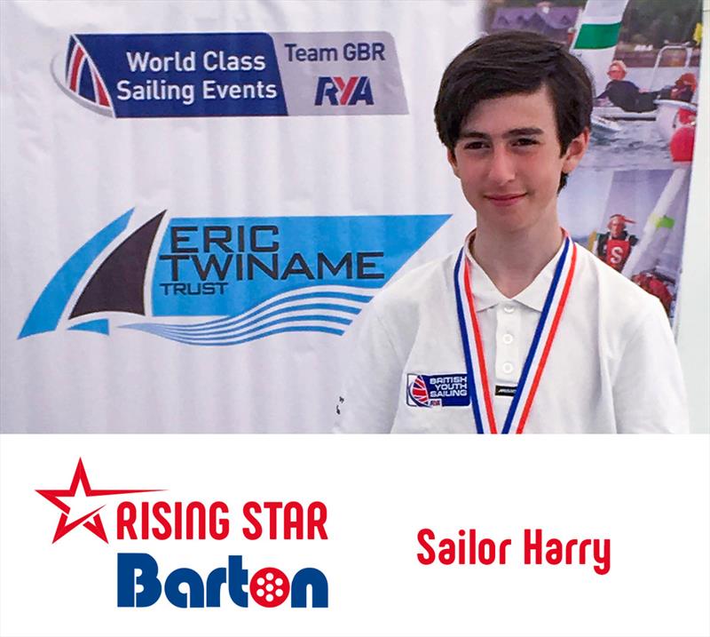 Barton Marine Dinghy Show Talks: Sailor Harry photo copyright Barton Marine taken at RYA Dinghy Show and featuring the  class