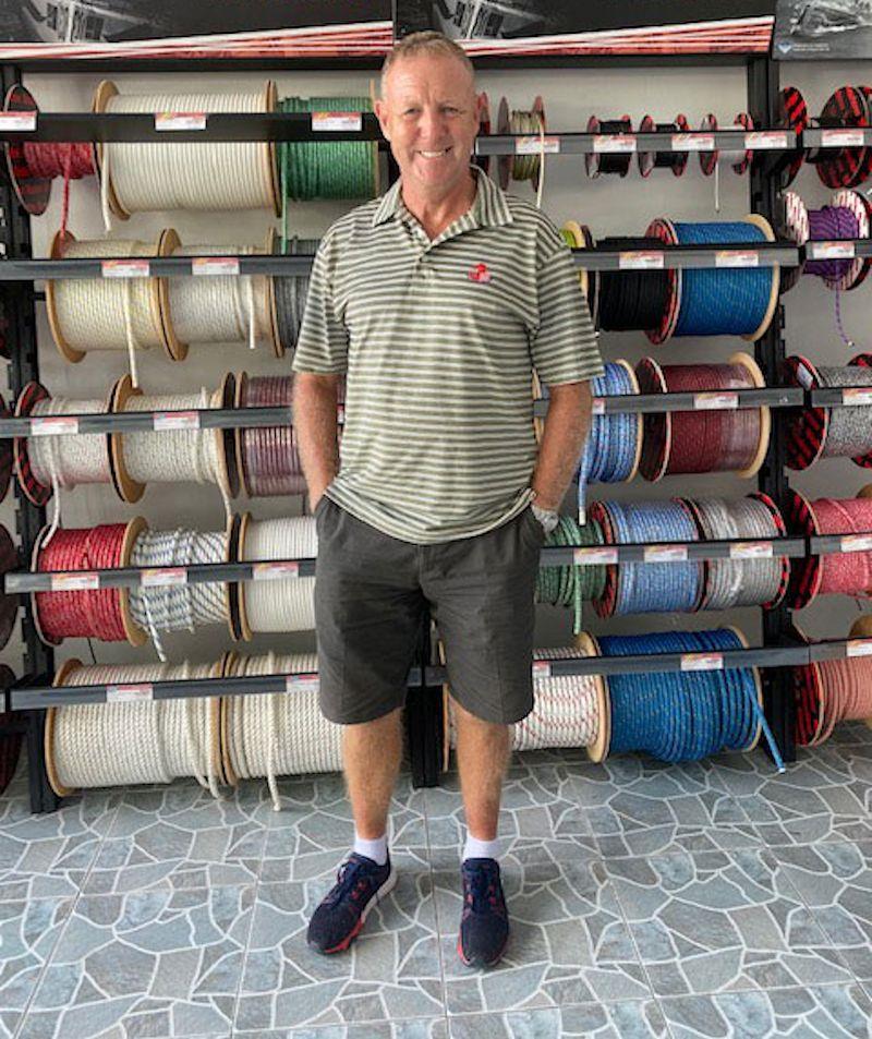 Doug Smith is Business Manager of Sail in Siam - Barton Marine's new distributor in Thailand photo copyright Sail in Siam taken at  and featuring the  class