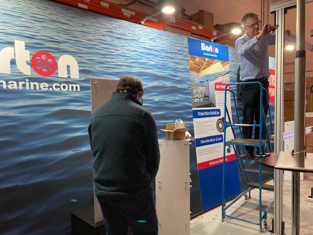 Barton Marine at the RYA Dinghy Show photo copyright Barton Marine taken at RYA Dinghy Show and featuring the  class