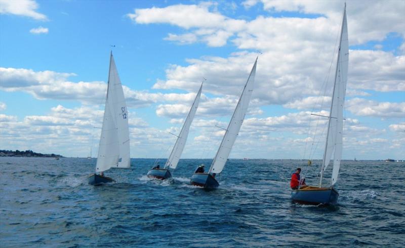 First races of the summer over the weekend for the Bembridge fleets photo copyright Mike Samuelson taken at Bembridge Sailing Club and featuring the Bembridge One Design class