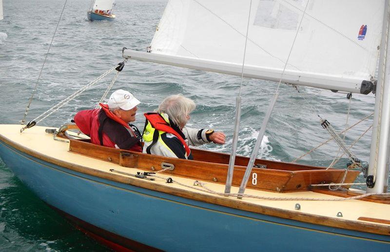 The Perrys during Bembridge SC Keelboat Racing in August 2021 photo copyright Mike Samuelson taken at Bembridge Sailing Club and featuring the Bembridge One Design class