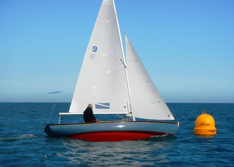 Bembridge One Design sailing over the weekend photo copyright Mike Samuelson taken at Bembridge Sailing Club and featuring the Bembridge One Design class