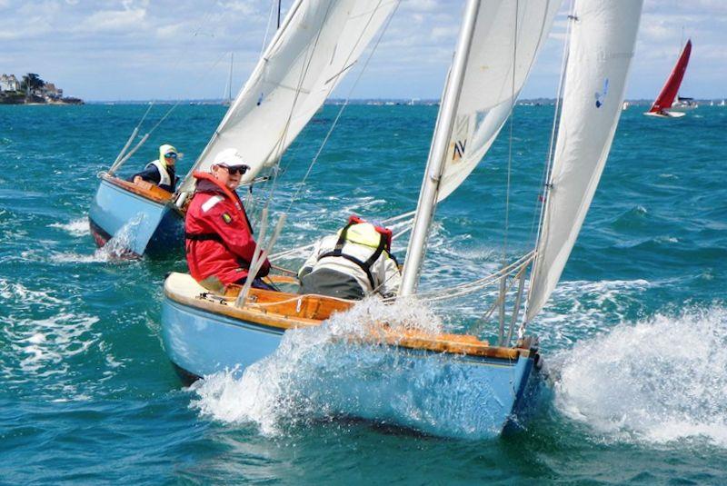 Racing at Bembridge on 2nd and 3rd July photo copyright Mike Samuelson taken at Bembridge Sailing Club and featuring the Bembridge One Design class