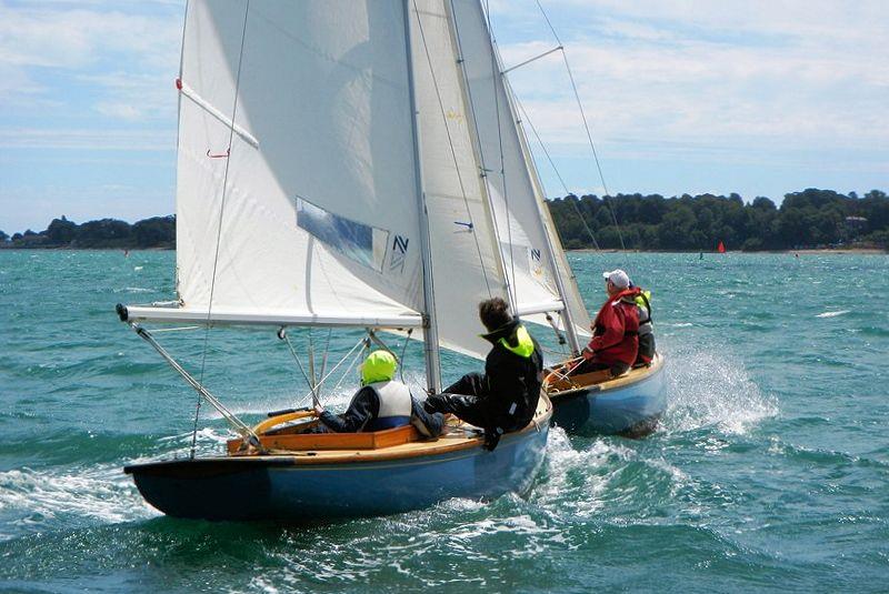 Racing at Bembridge on 2nd and 3rd July photo copyright Mike Samuelson taken at Bembridge Sailing Club and featuring the Bembridge One Design class