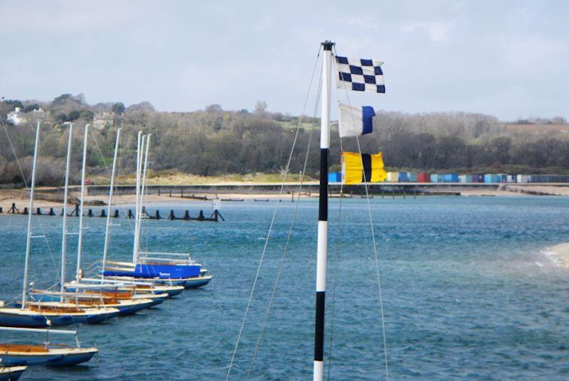 Easter Monday at Bembridge sees N over A hoisted photo copyright Mike Samuelson taken at Bembridge Sailing Club and featuring the Bembridge One Design class