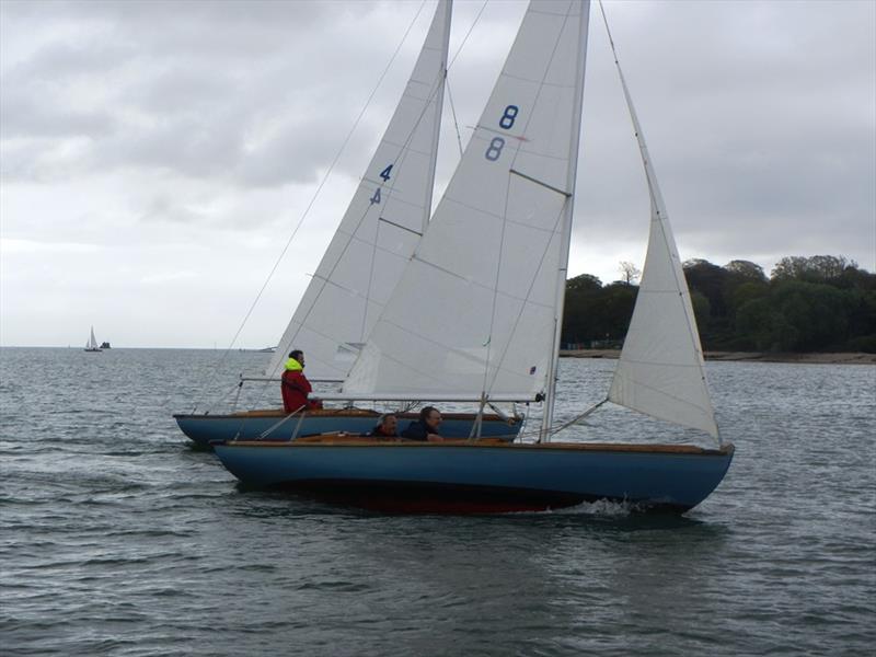 Bembridge Sailing Club Early May Bank Holiday Keelboat Racing photo copyright Mike Samuelson taken at Bembridge Sailing Club and featuring the Bembridge One Design class