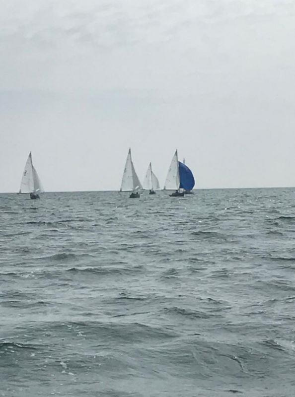 Bembridge Sailing Club Early May Bank Holiday Keelboat Racing photo copyright Jos Coad taken at Bembridge Sailing Club and featuring the Bembridge One Design class