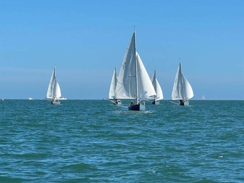 Bembridge One-Designs Easter 2024 racing for the Oppenheim Trophy photo copyright David Shaw taken at Bembridge Sailing Club and featuring the Bembridge One Design class