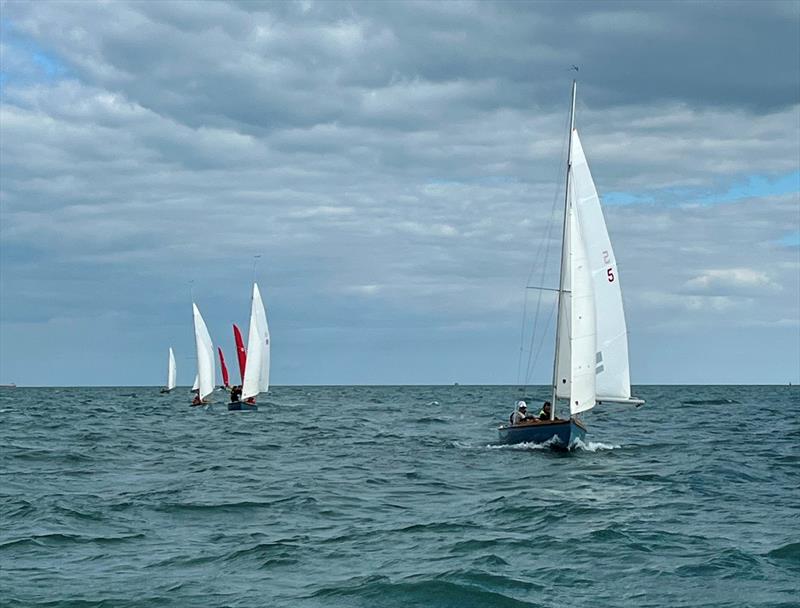 Bembridge Sailing Club Early May Bank Holiday Keelboat Racing photo copyright Jos Coad taken at Bembridge Sailing Club and featuring the Bembridge One Design class