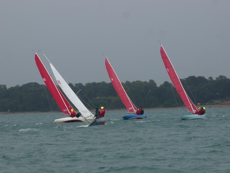 Bembridge Redwing Evert de Kort Cup photo copyright Mike Samuelson taken at Bembridge Sailing Club and featuring the Bembridge Redwing class