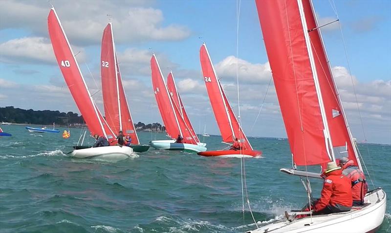 Sunshine and breeze for the Bembridge keelboats over the weekend photo copyright Mike Samuelson taken at Bembridge Sailing Club and featuring the Bembridge Redwing class