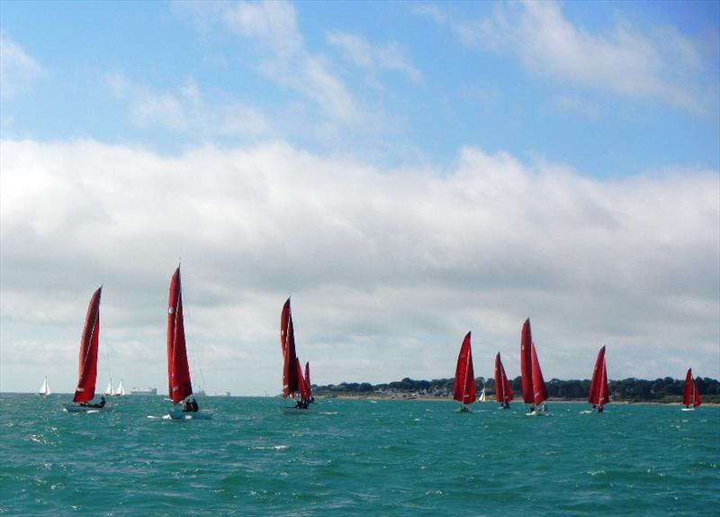 Bembridge keelboat racing over the weekend - photo © Mike Samuelson