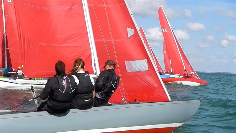 Bembridge August Bank Holiday Keelboat Racing - photo © Mike Samuelson