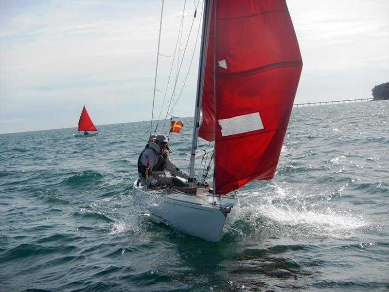 Final weekend of Summer 2022 Keelboat Racing at Bembridge photo copyright Mike Samuelson taken at Bembridge Sailing Club and featuring the Bembridge Redwing class