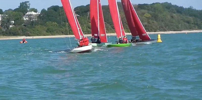 Bembridge SC early June keelboat racing photo copyright Mike Samuelson taken at Bembridge Sailing Club and featuring the Bembridge Redwing class