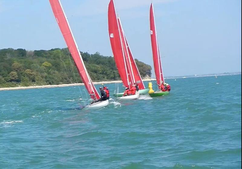 Bembridge SC early June keelboat racing photo copyright Mike Samuelson taken at Bembridge Sailing Club and featuring the Bembridge Redwing class