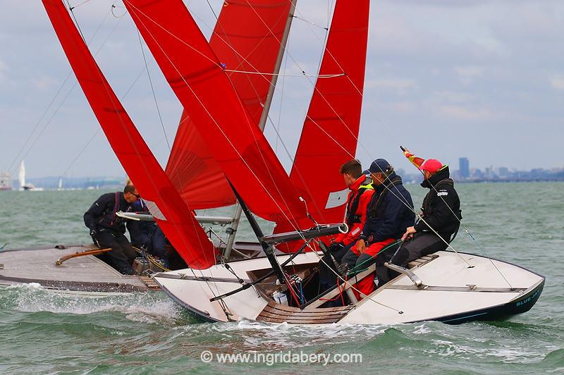 Day 5 of Cowes Week 2023 photo copyright Ingrid Abery / www.ingridabery.com taken at Cowes Combined Clubs and featuring the Bembridge Redwing class