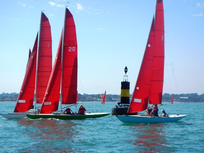 Bembridge Keelboat Racing - 7th - 13th August 2023 photo copyright Mike Samuelson taken at Bembridge Sailing Club and featuring the Bembridge Redwing class