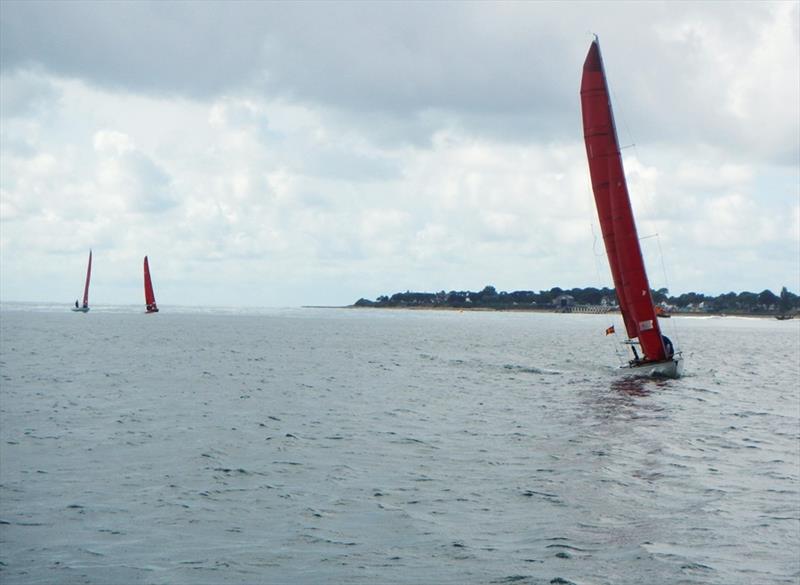Bembridge SC Late August Keelboat Racing photo copyright Mike Samuelson taken at Bembridge Sailing Club and featuring the Bembridge Redwing class
