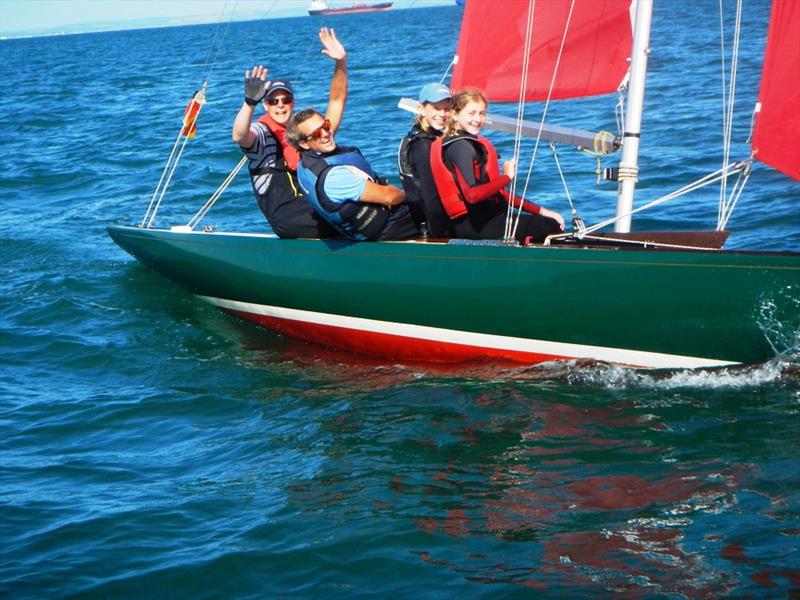 Bembridge SC Late August Keelboat Racing photo copyright Mike Samuelson taken at Bembridge Sailing Club and featuring the Bembridge Redwing class