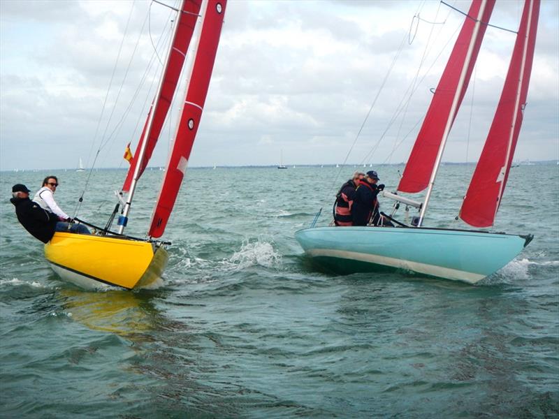 Final weekend of the Bembridge Redwing and One-Design 2023 racing season photo copyright Mike Samuelson taken at Bembridge Sailing Club and featuring the Bembridge Redwing class